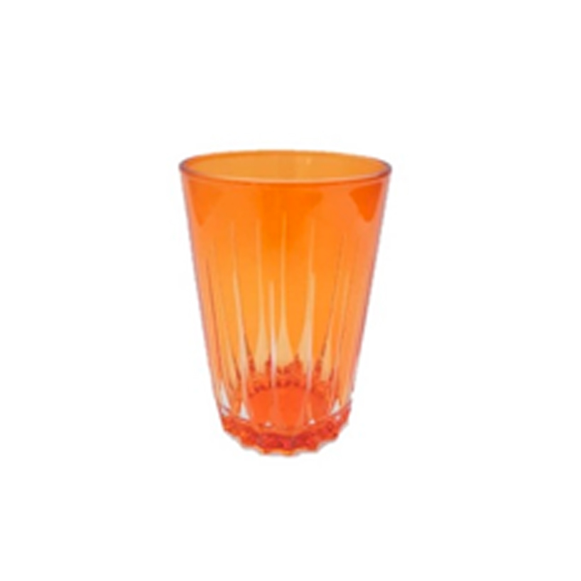 Vaso de agua turco naranja