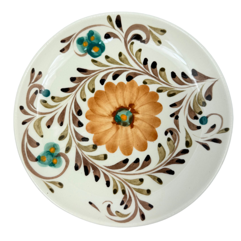Plato de pan Scarlet flor