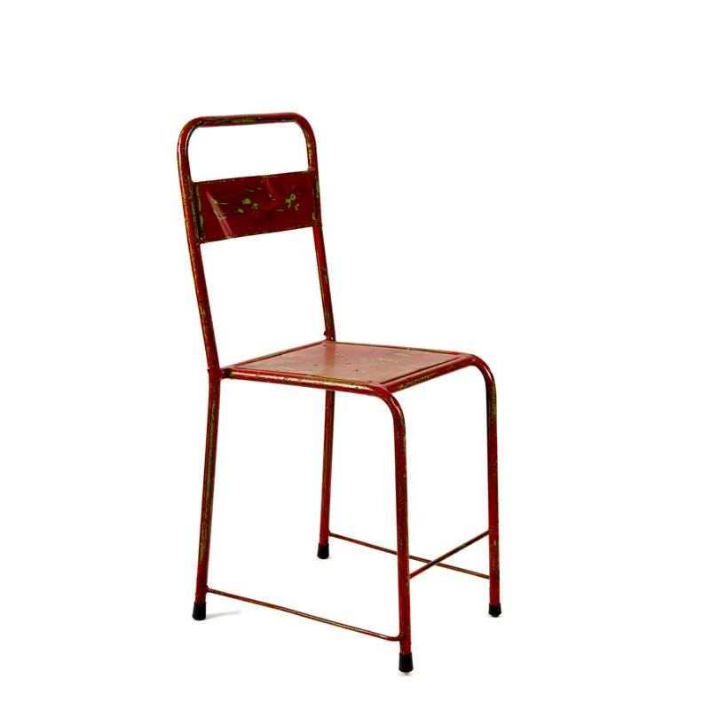 Silla Vintage rojo