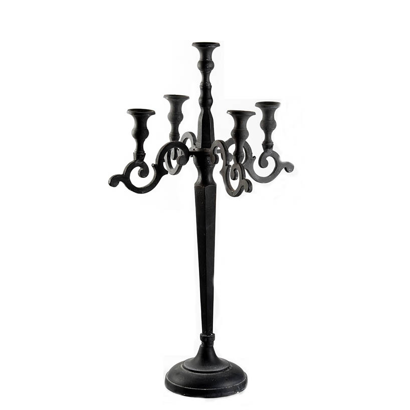 Candelabro Forja - 5 brazos