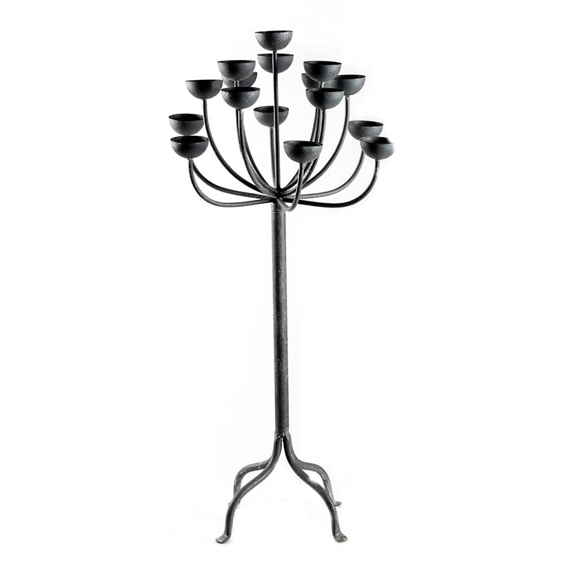 Candelabro Forja brazos