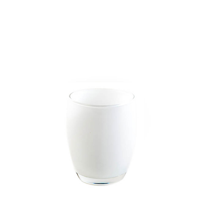 Vaso de agua blanco