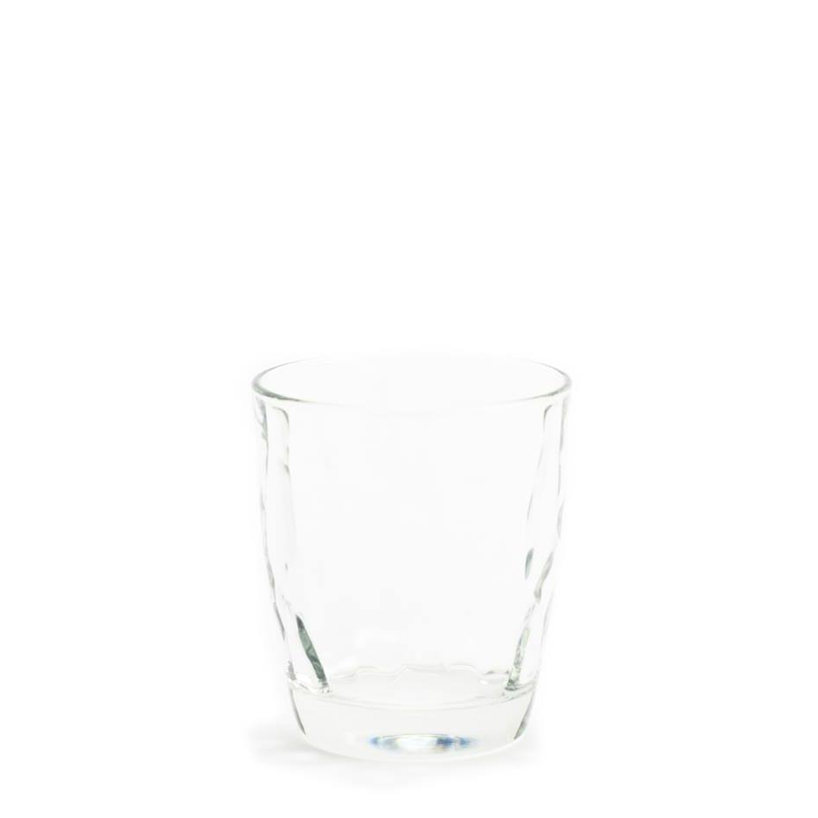 Vaso de agua transparente