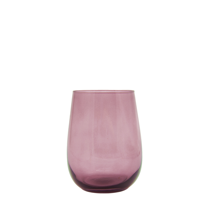 Vaso 475cc ahumado rosa