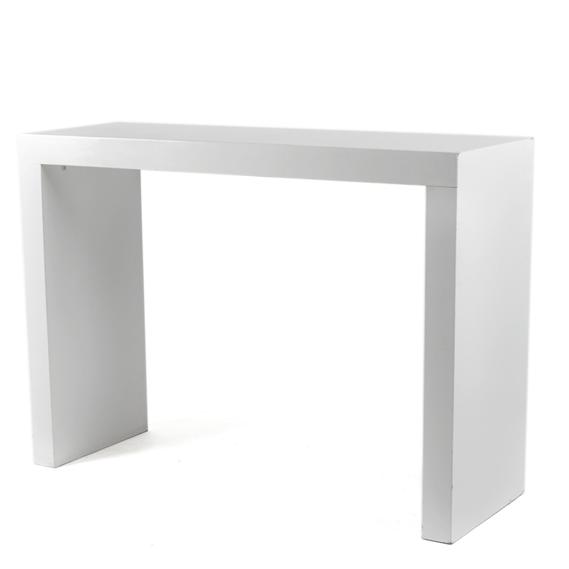 Consola Minimalist Blanca 165 x 35 x 100 cm