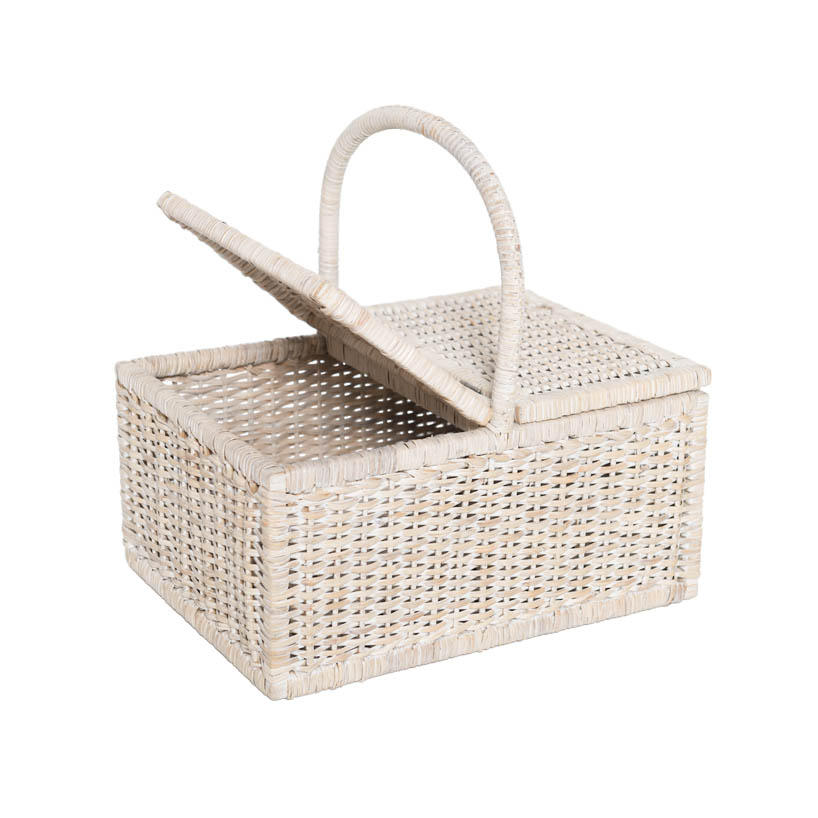 Cesta de Picnic Blanca