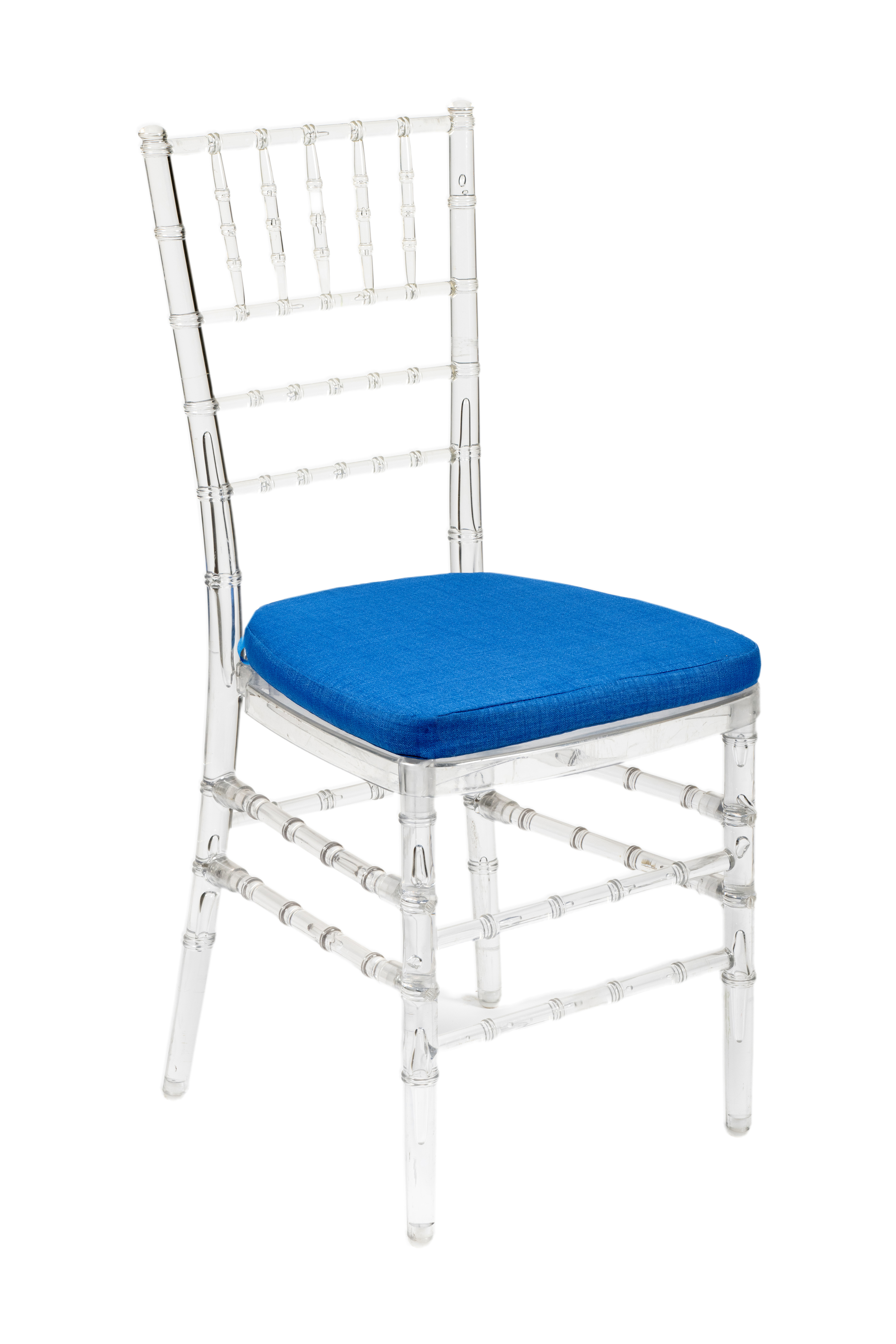 Cojin azul silla tiff transparente