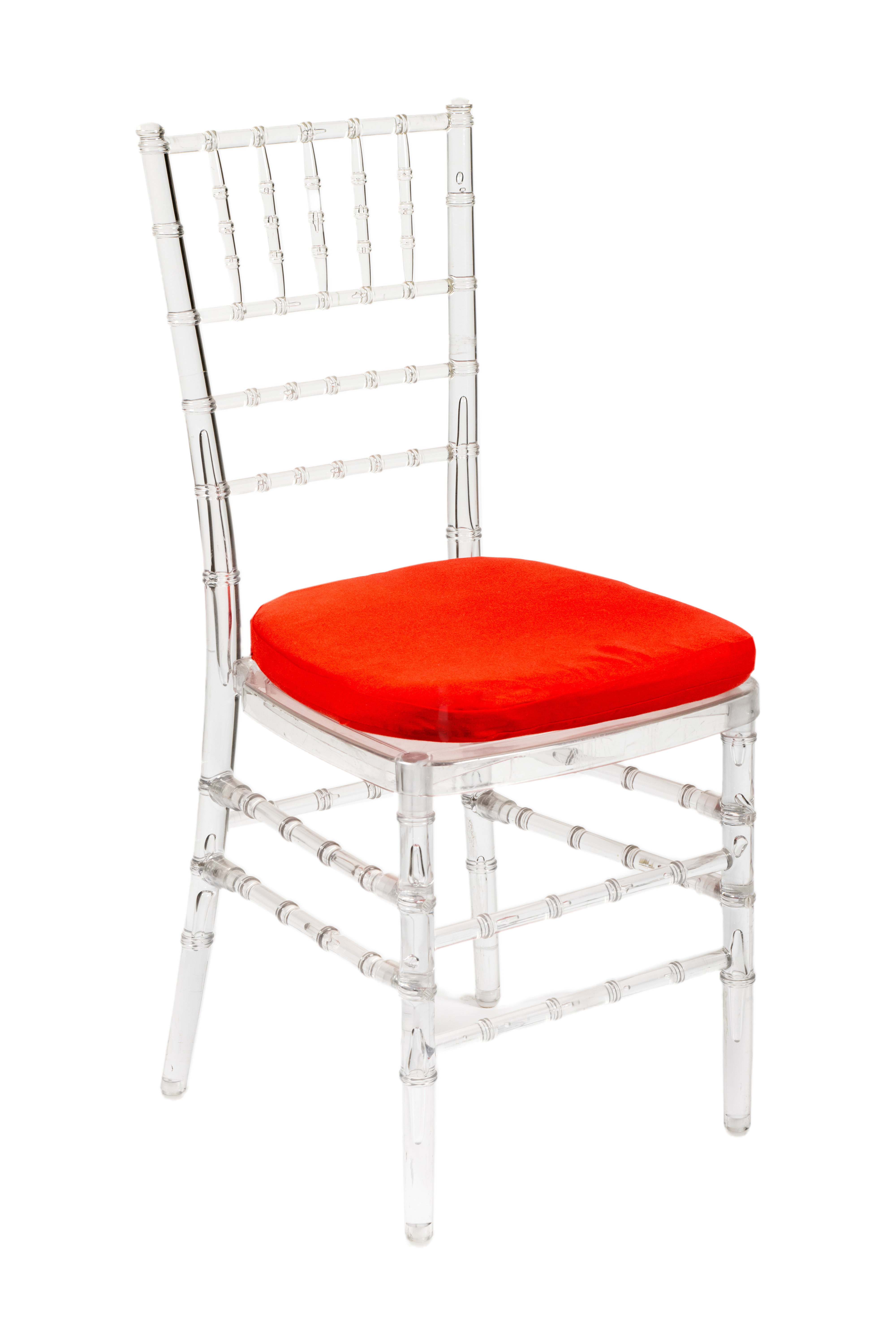 Cojin rojo silla tiff transparente
