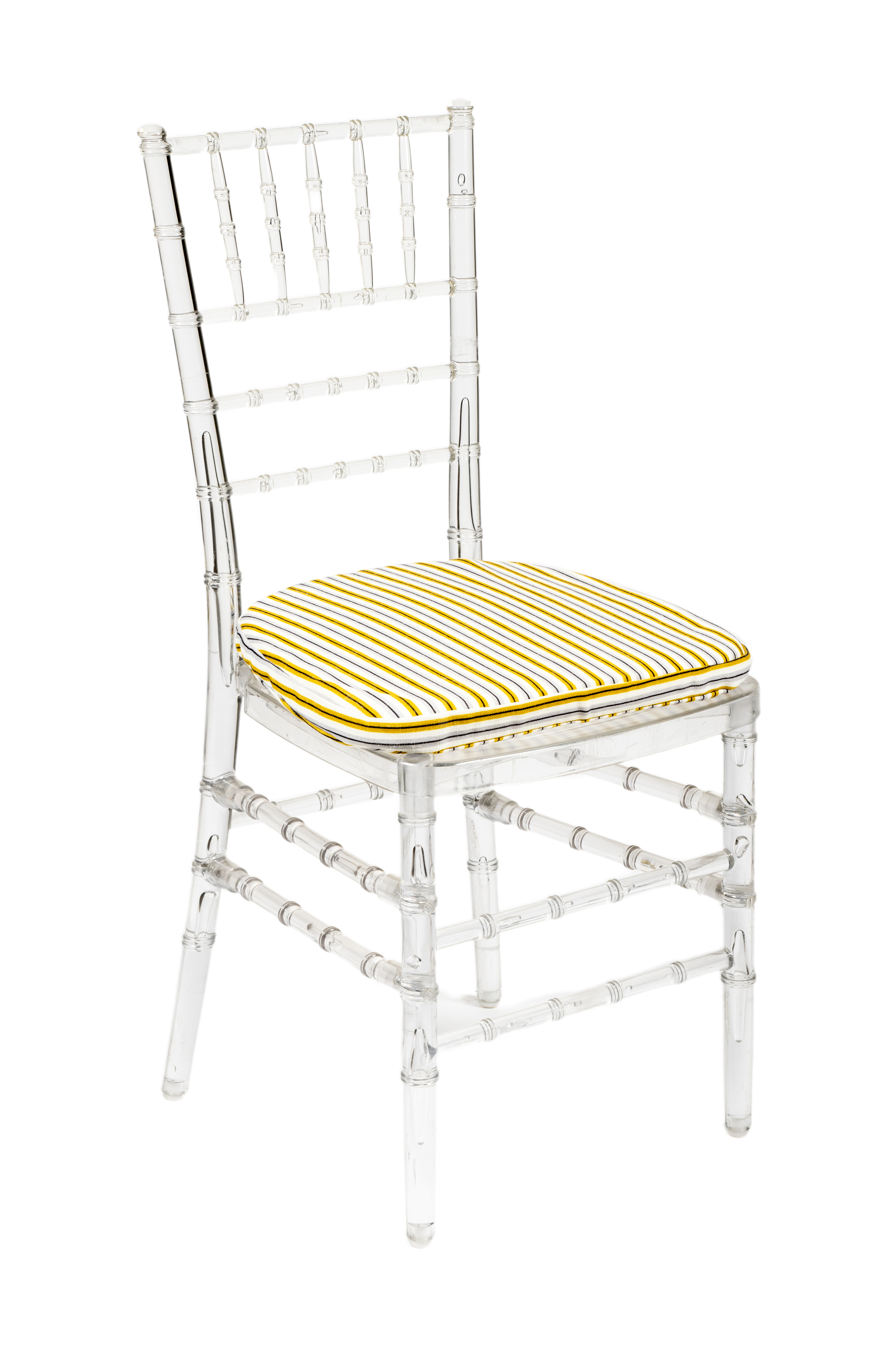 Cojin amarillo silla tiff transparente