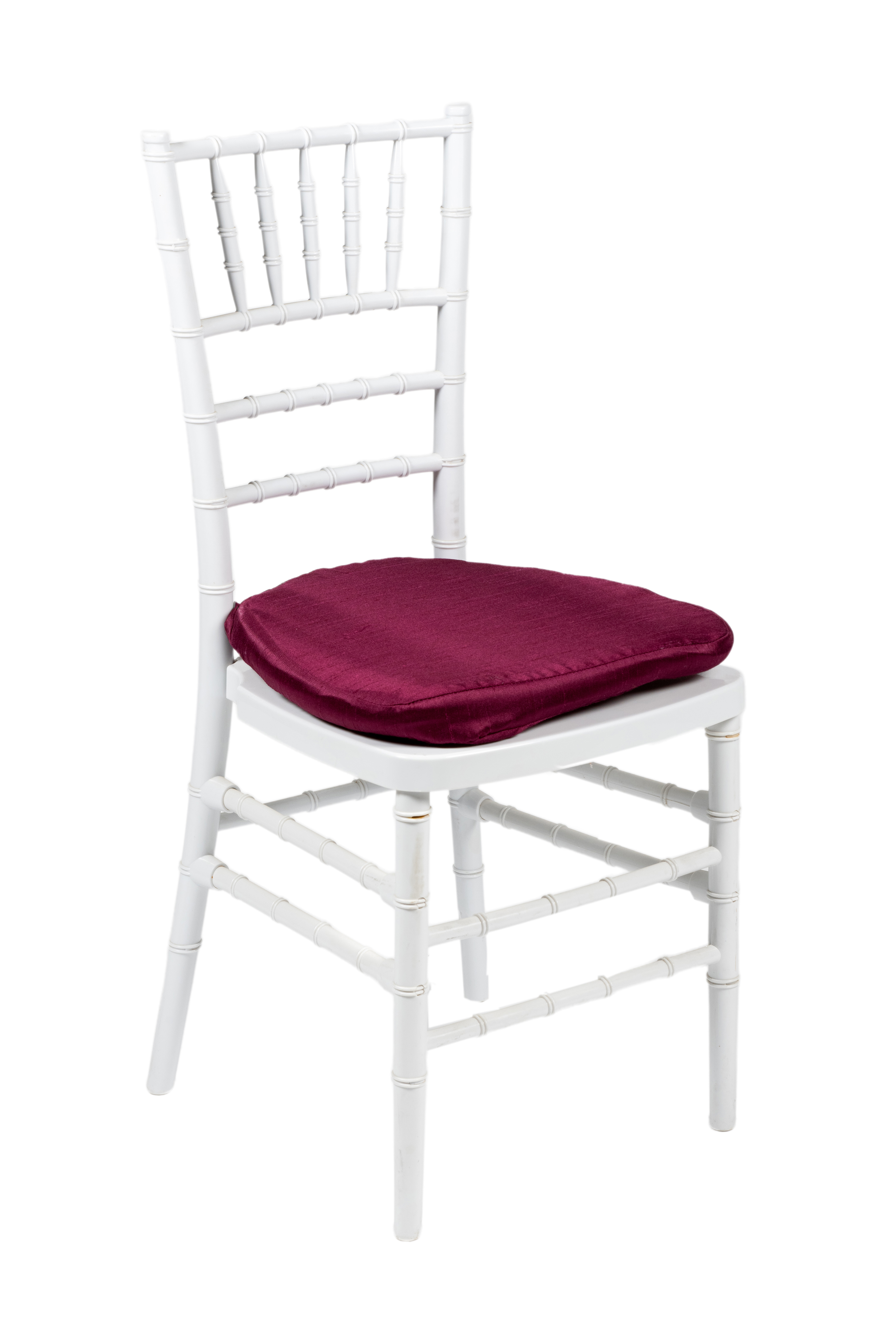 Cojin purpura tiff pvc blanca