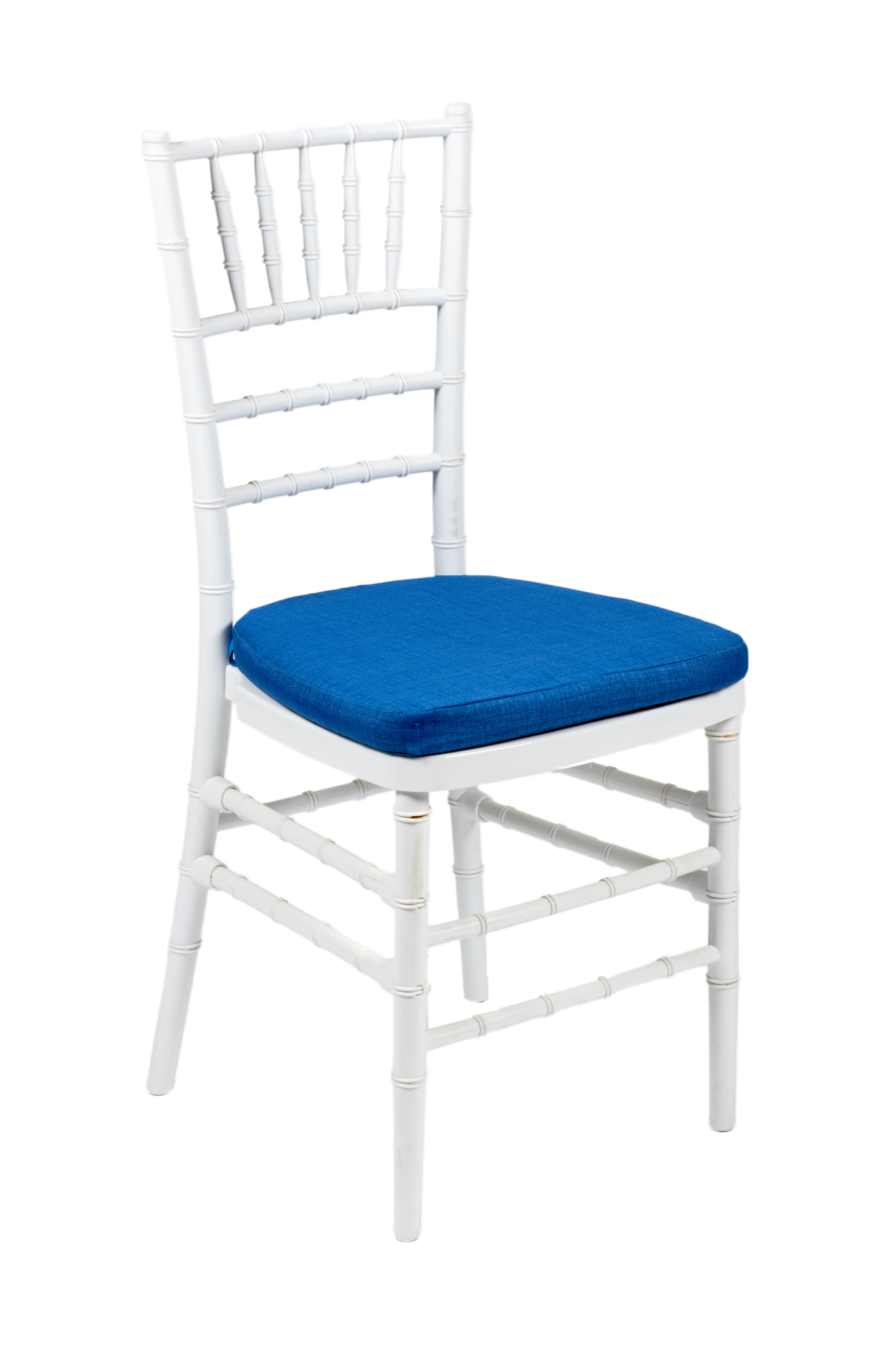 Cojin azul tiff pvc blanca