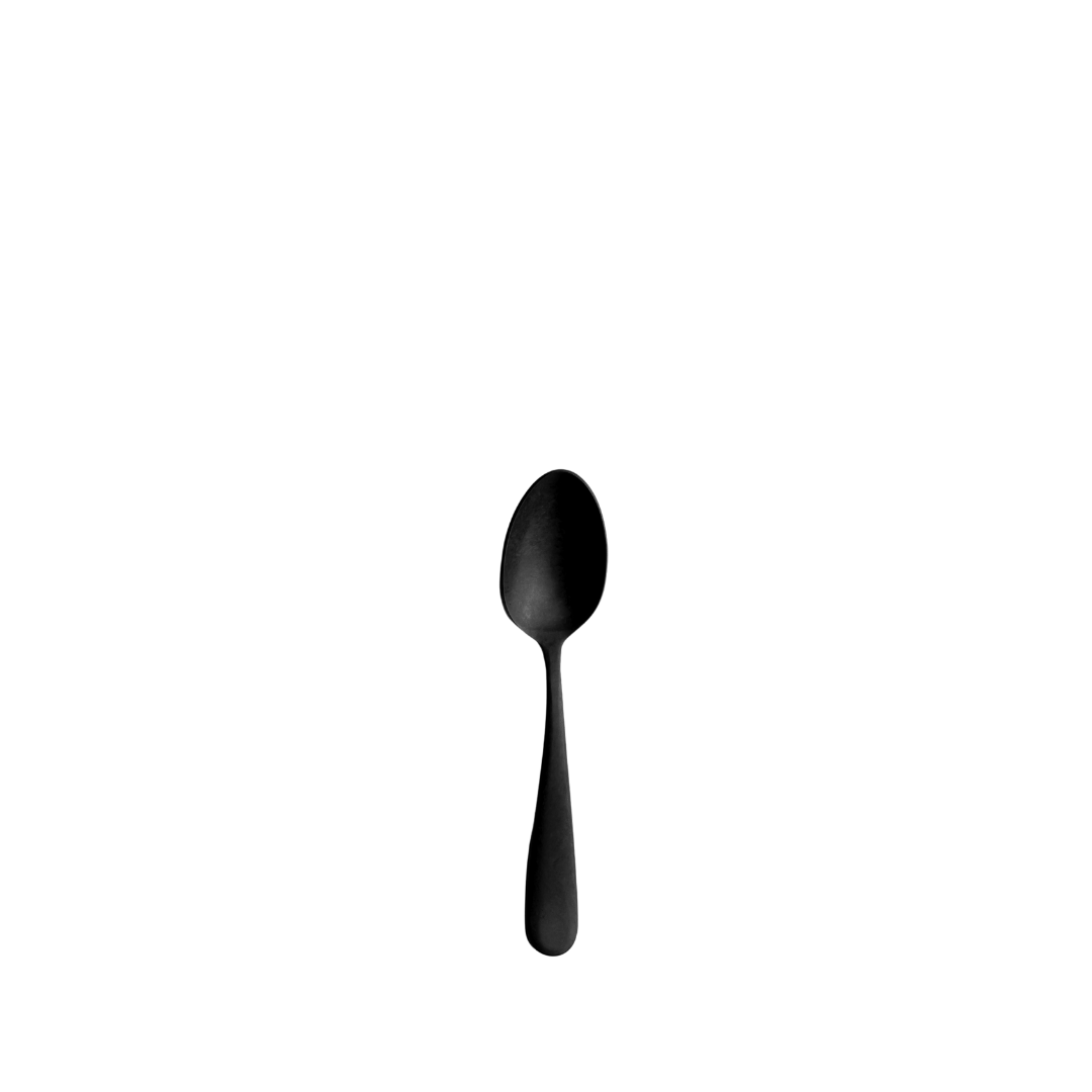 Cuchara postre Vintage Negra
