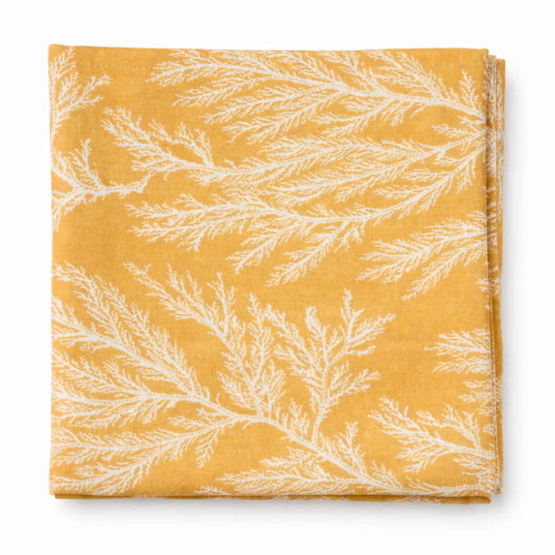 Servilleta ramas amarilla
