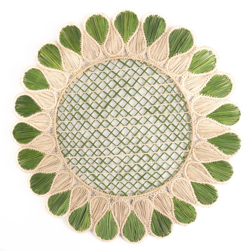Bajoplato Lupe verde