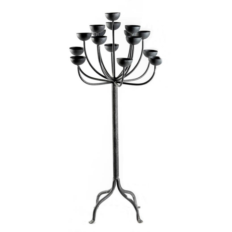Candelabro Forja brazos