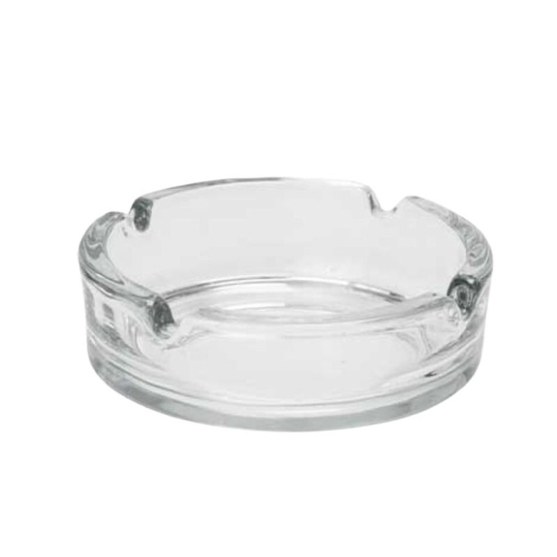 Cenicero cristal redondo pequeño
