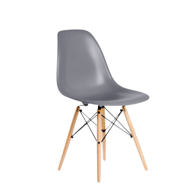 Silla Eames Gris Oscuro