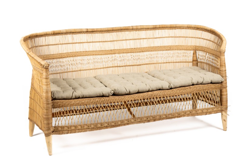 Cojin beige sofa bali