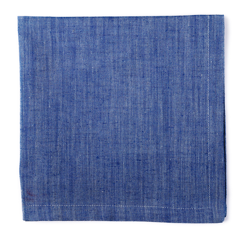 Servilleta azul vaquero