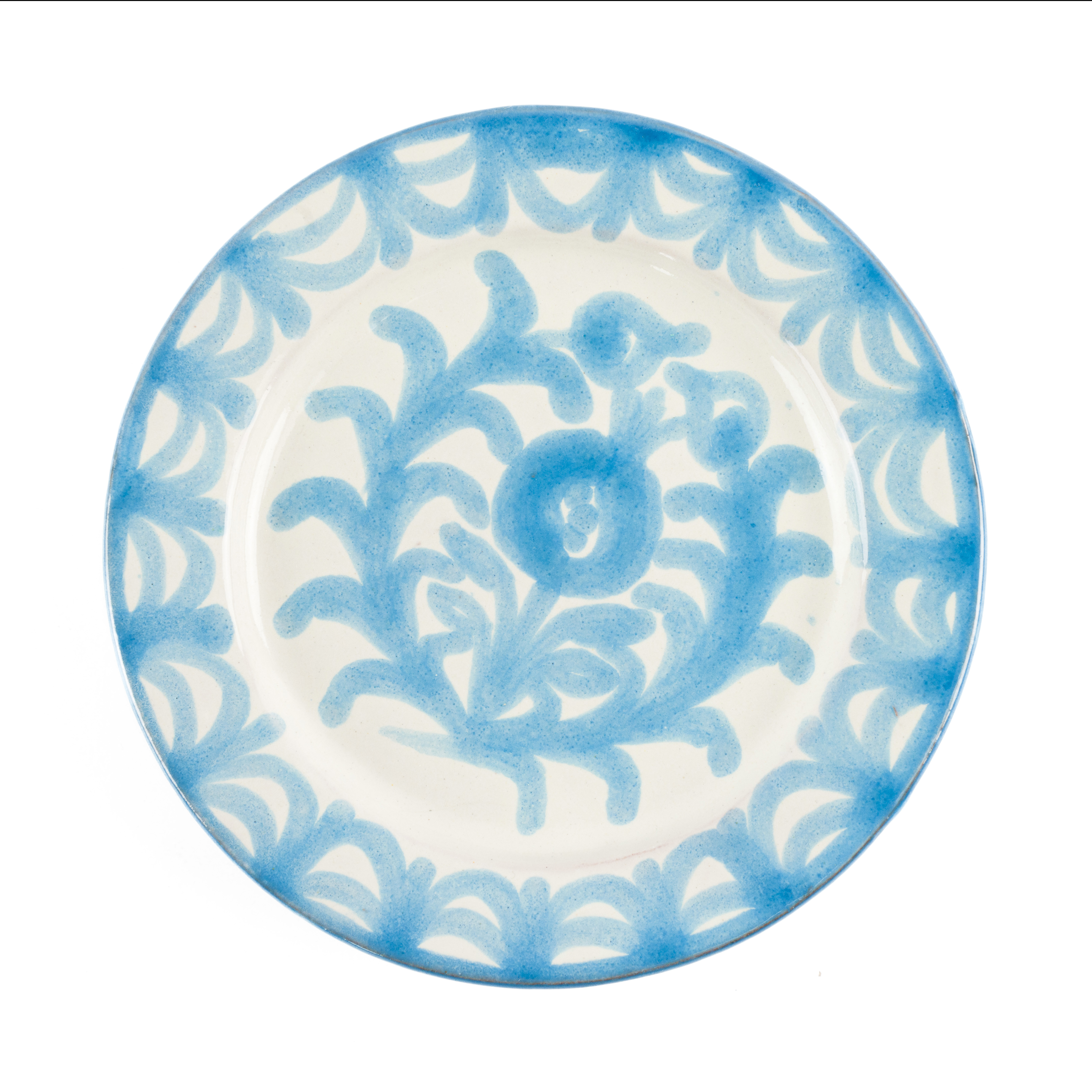 Plato de pan Granada Azul