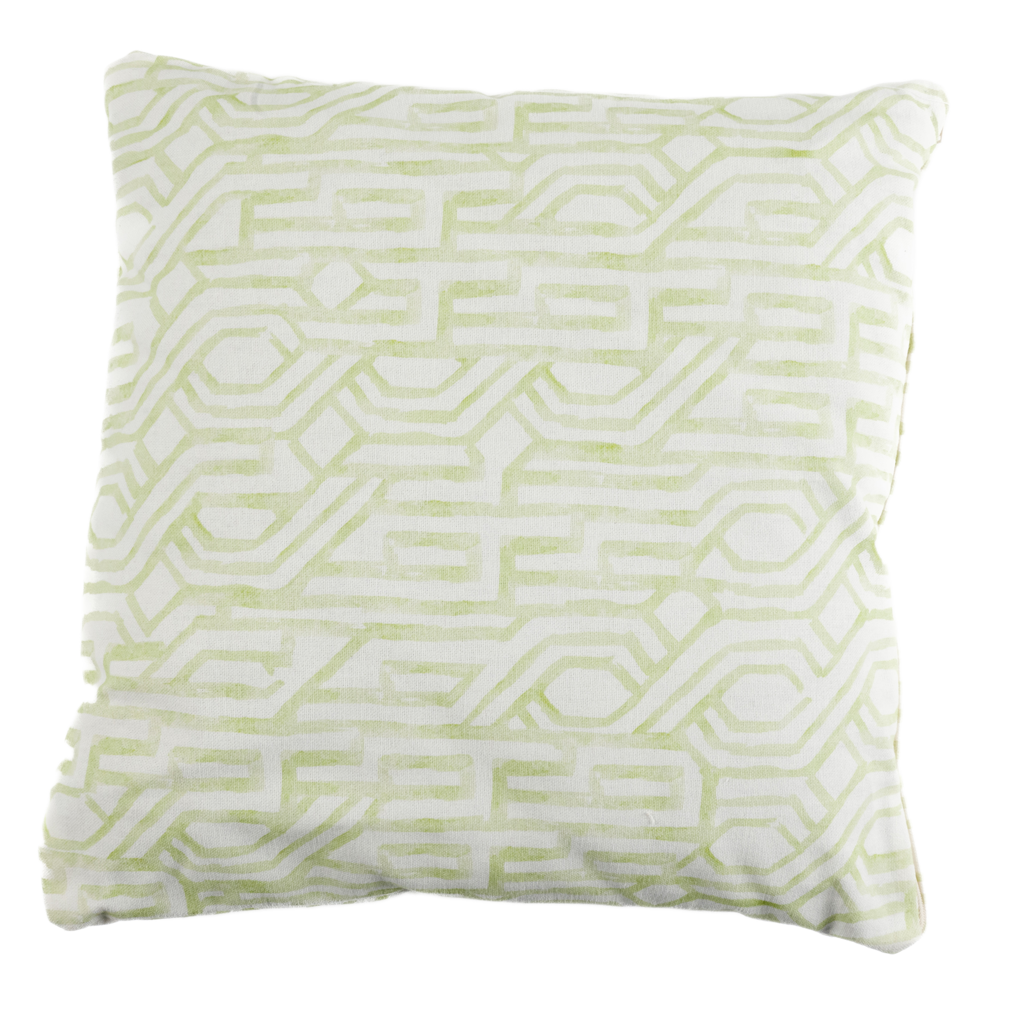 Cojin  trenzado manzana