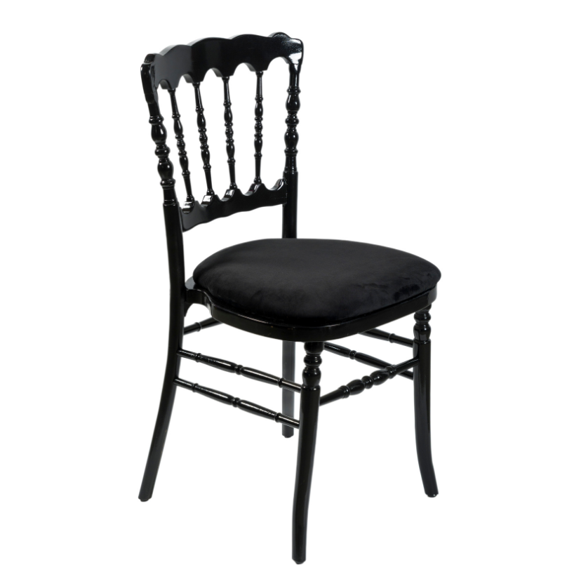 Silla Napoleón Negra