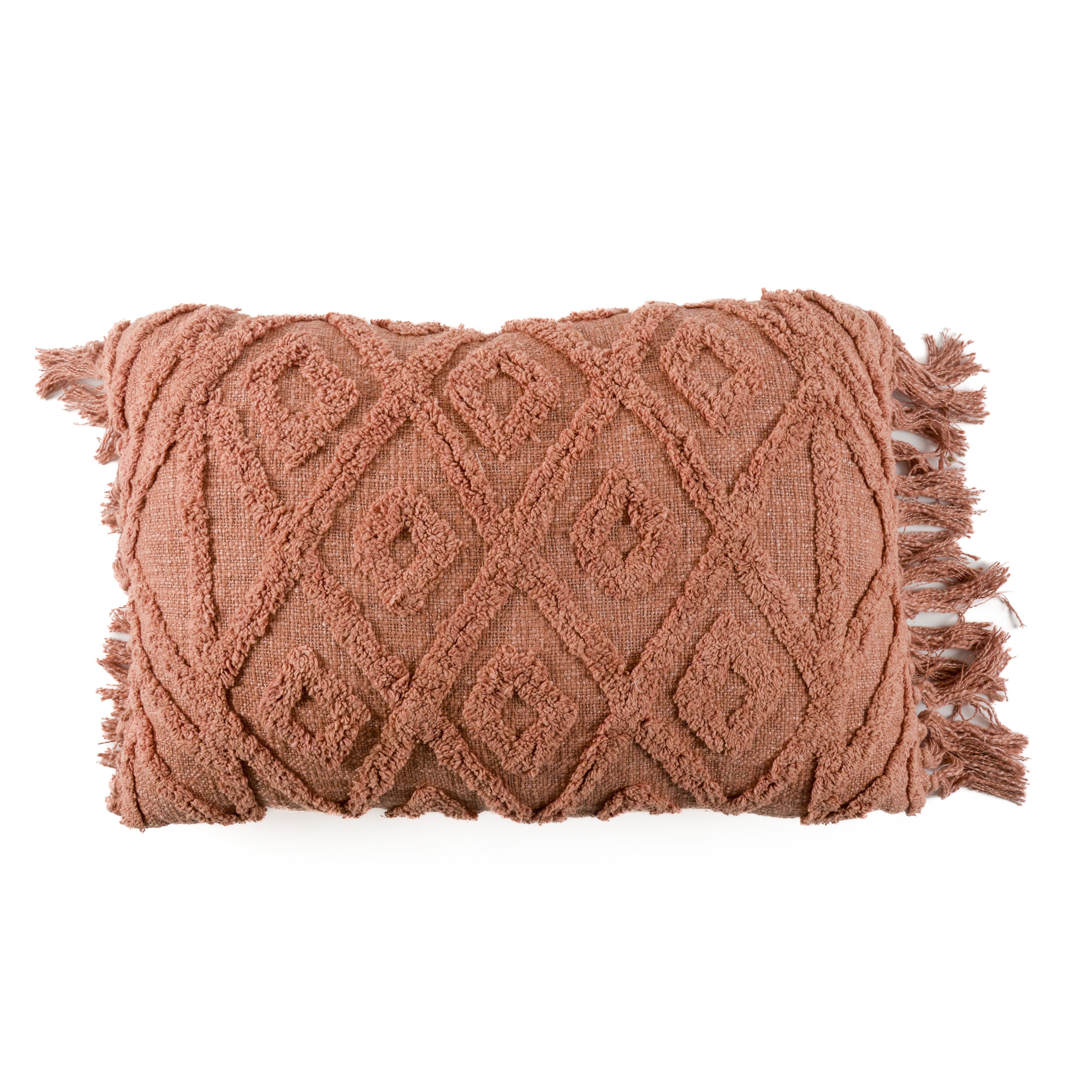 Cojin  rectángular persa teja