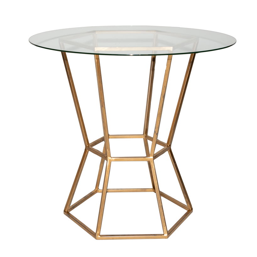 Mesa hexagonal Comedor