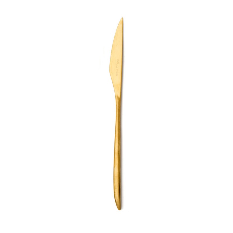 Cuchillo trinchero dorada titanium mate