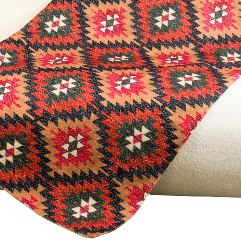 Manta Kilim rojo