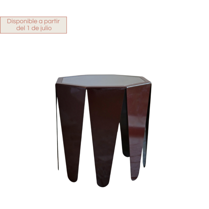 Mesa auxiliar Octave marrón
