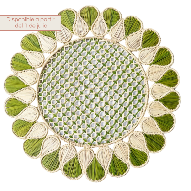 Bajoplato Lupe verde