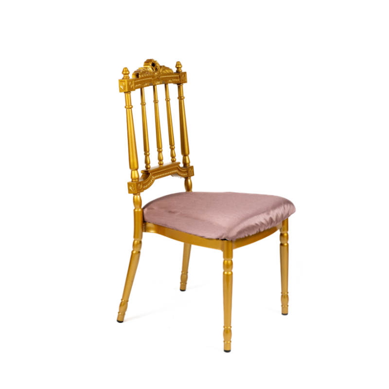 Funda Cojín silla royal seda rosa